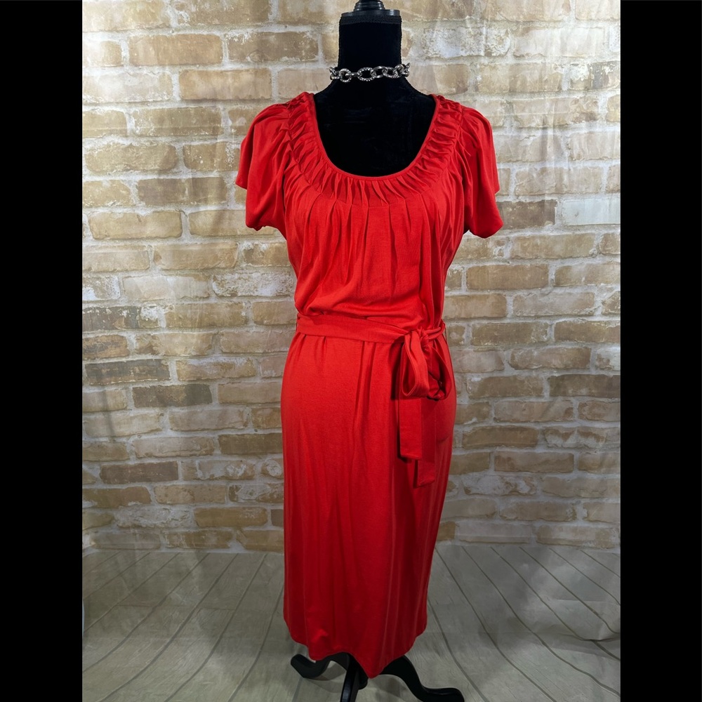 Talbots Tangerine Dress Size S